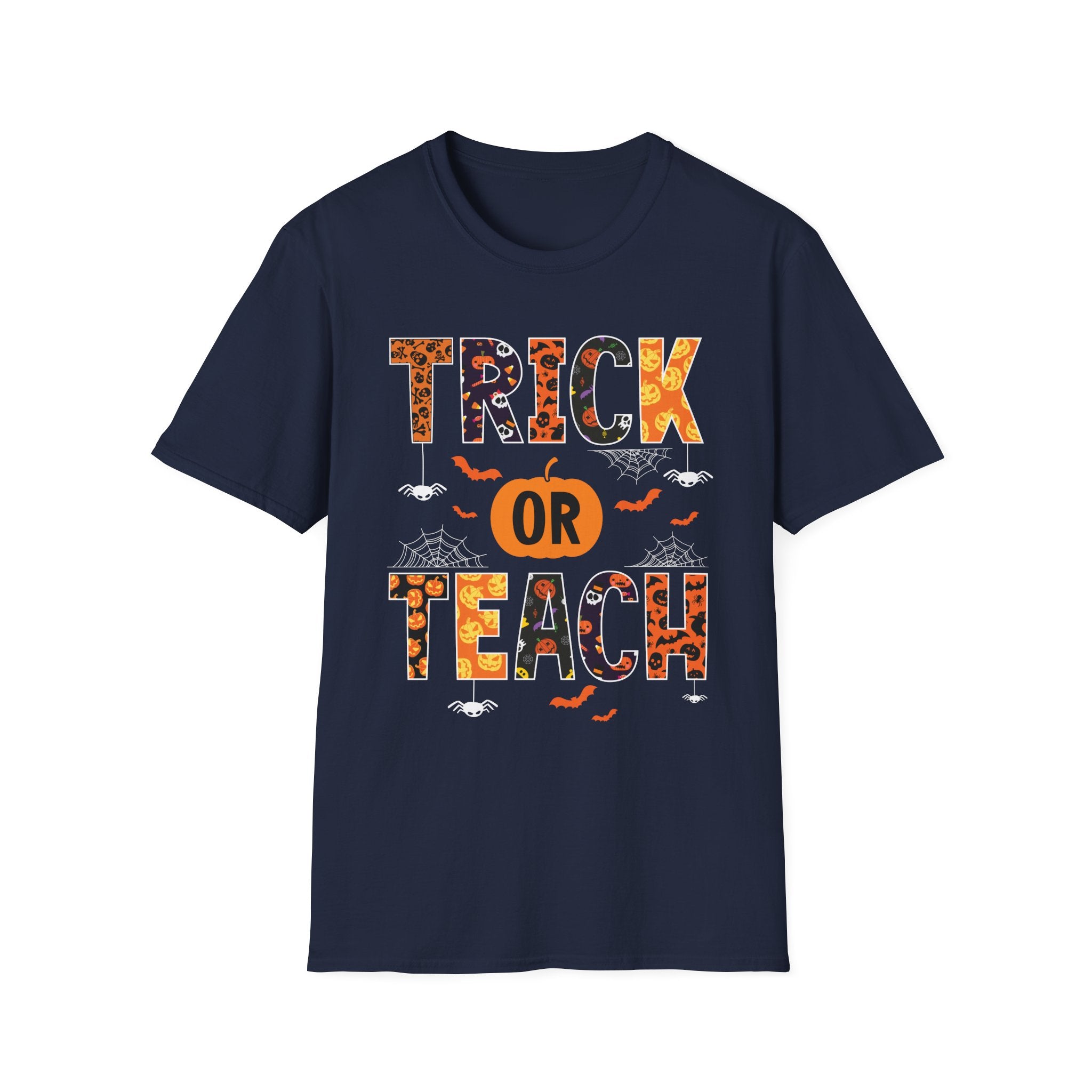 Trick Or Teach Halloween Teacher T-Shirt