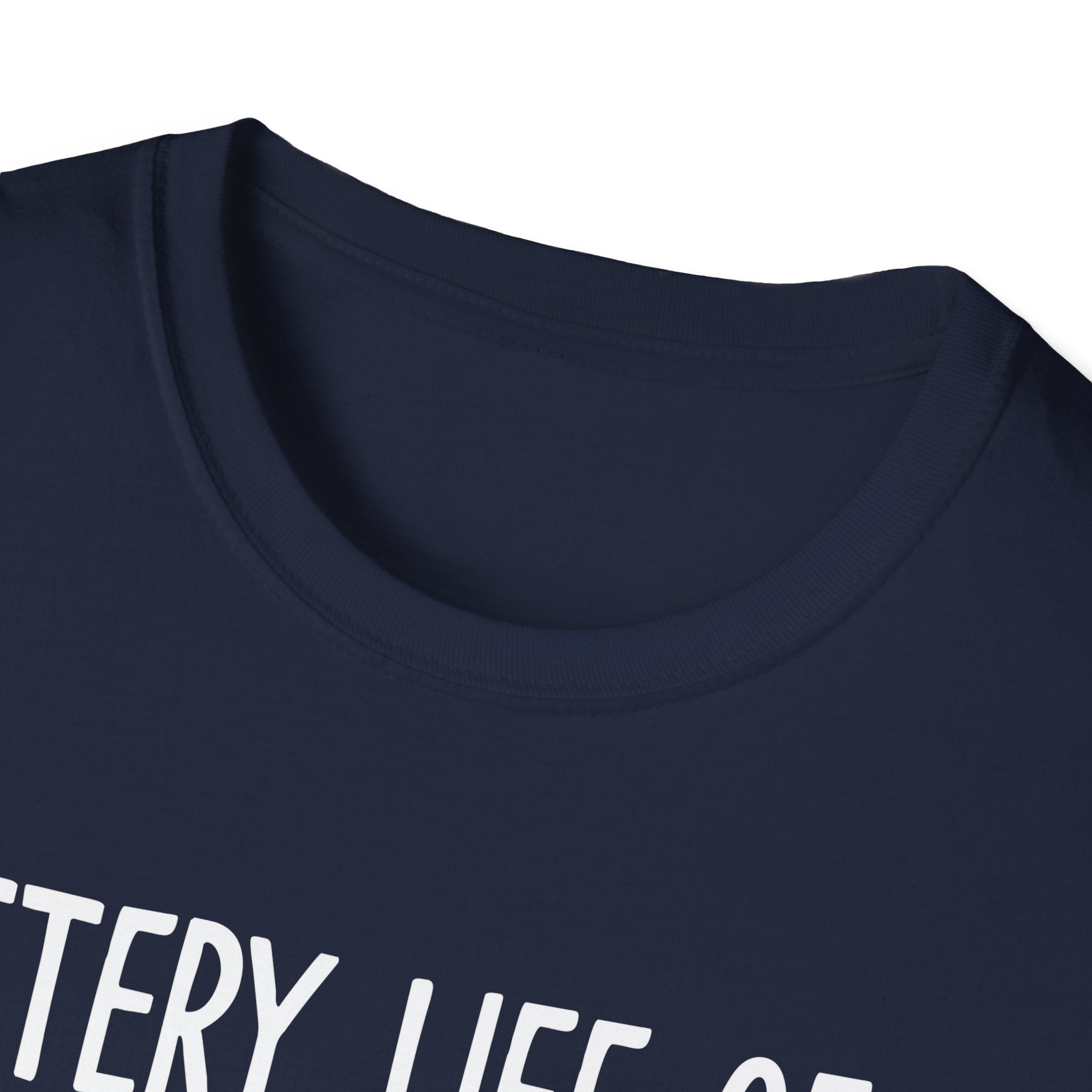 Teacher Battery Life Graphic Tee - Unisex T-Shirt for Educators