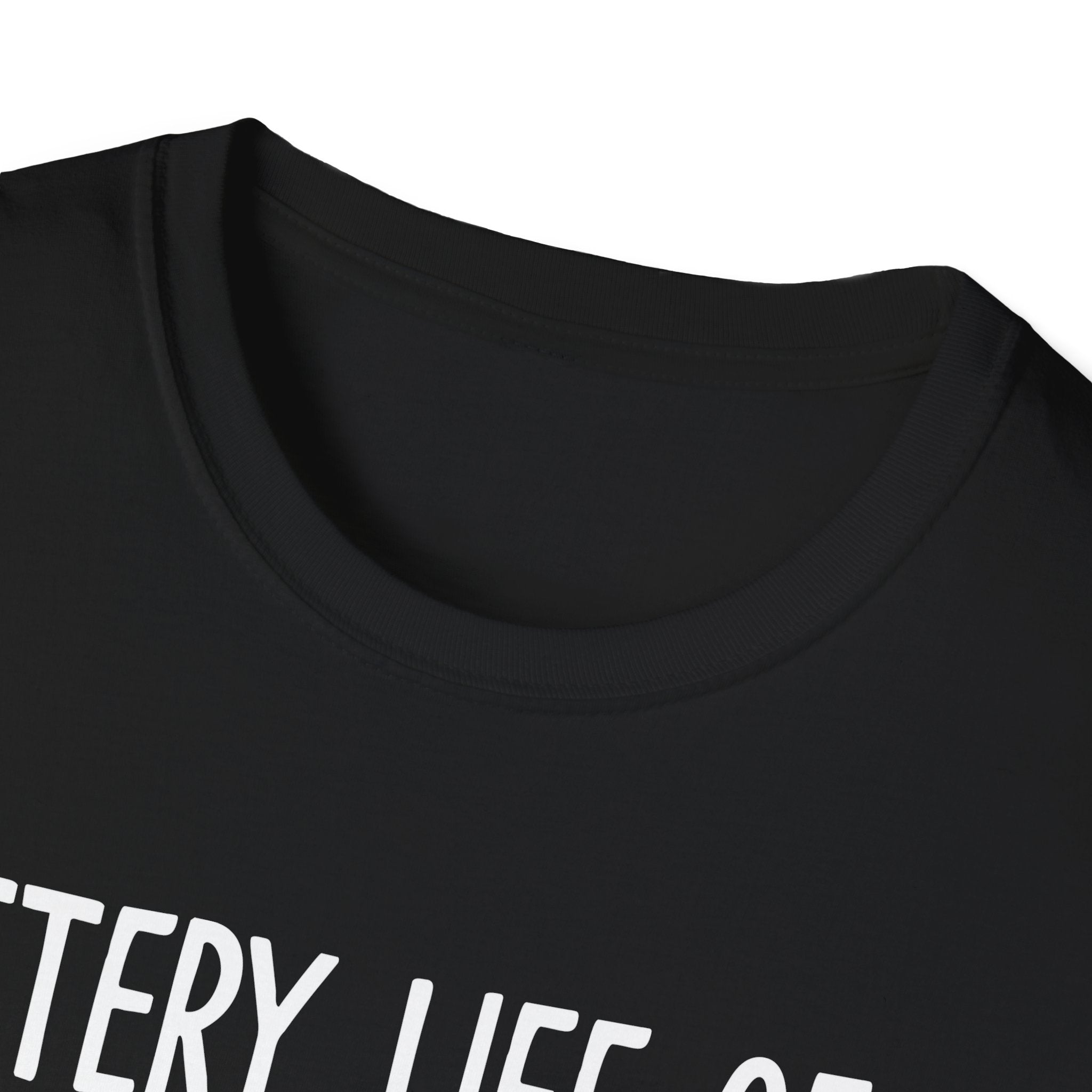 Teacher Battery Life Graphic Tee - Unisex T-Shirt for Educators