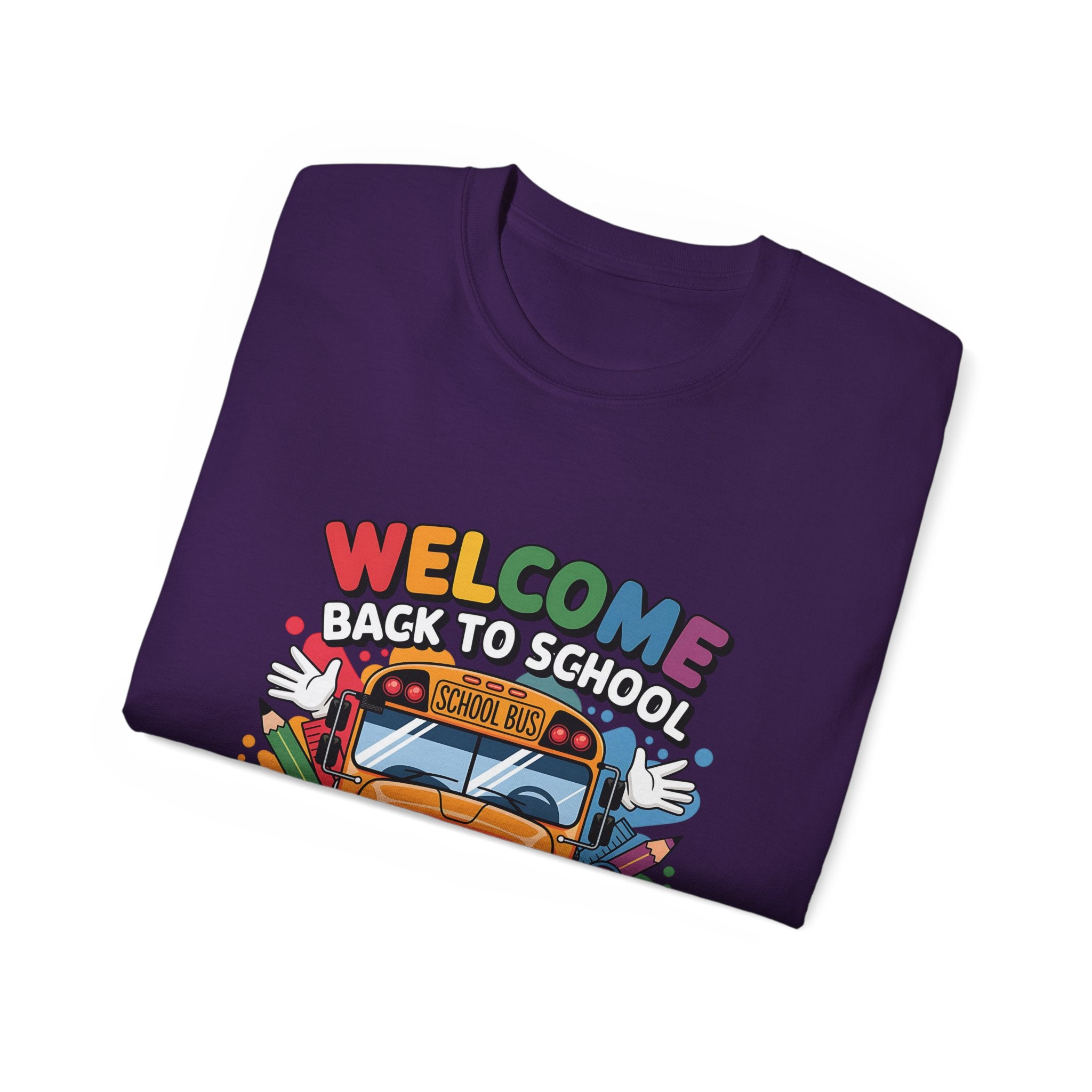 Welcome Back to School Bus Unisex Tee
