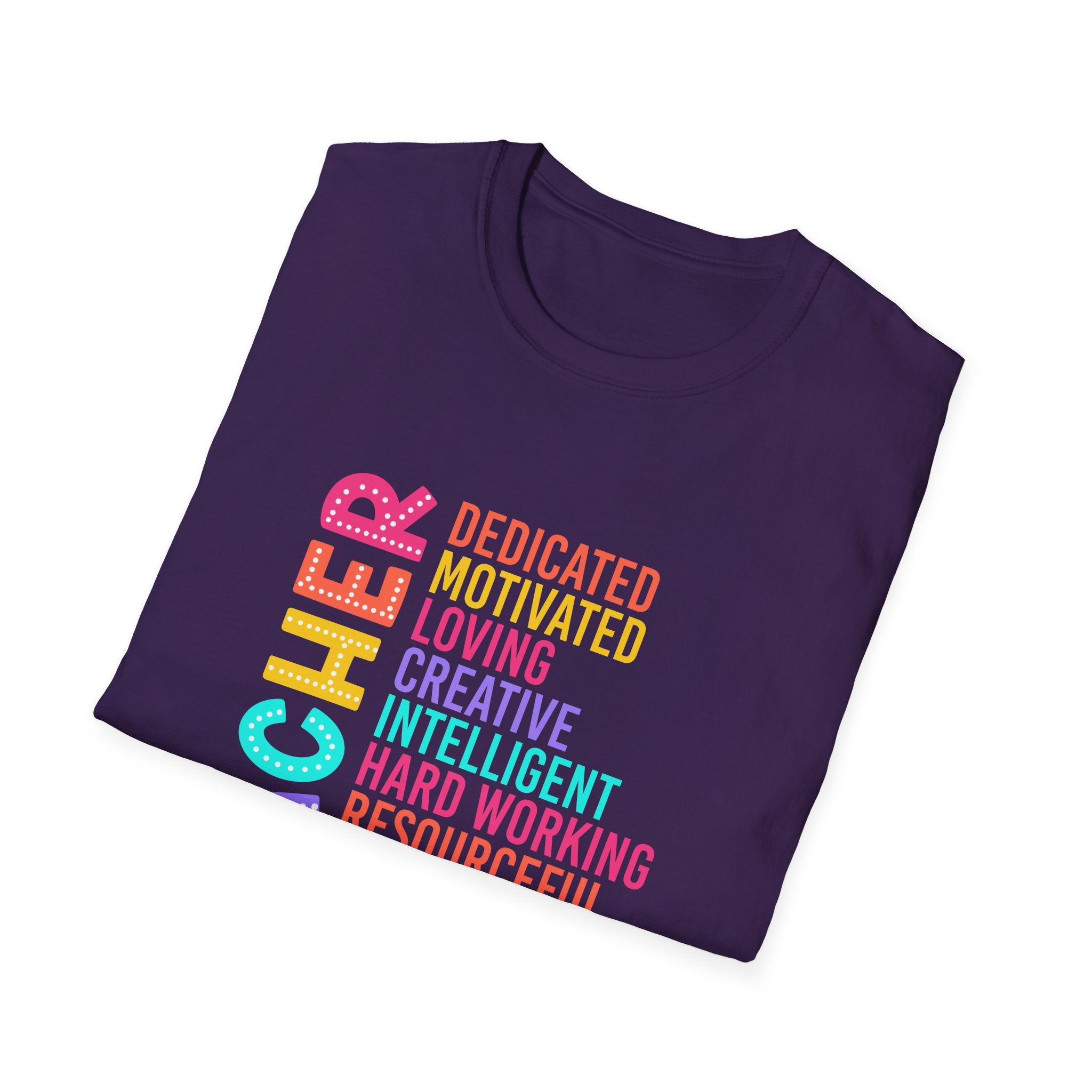 Teacher Meaningful Words Unisex T-Shirt