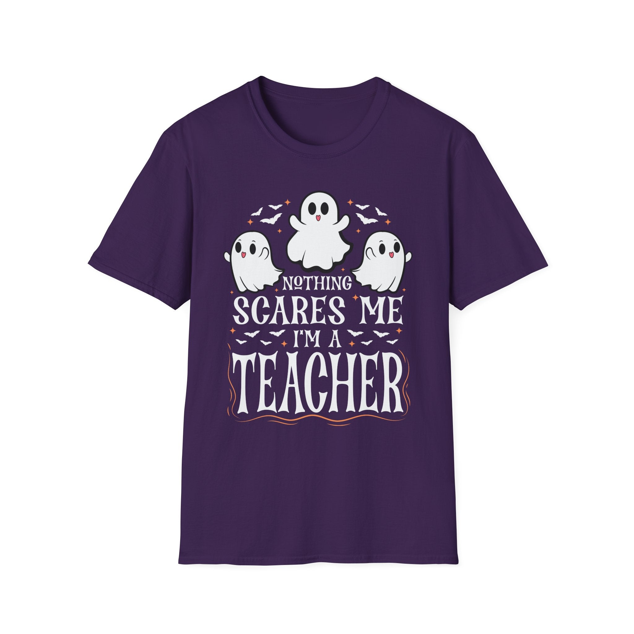 Nothing Scares Me Halloween Teacher T-Shirt