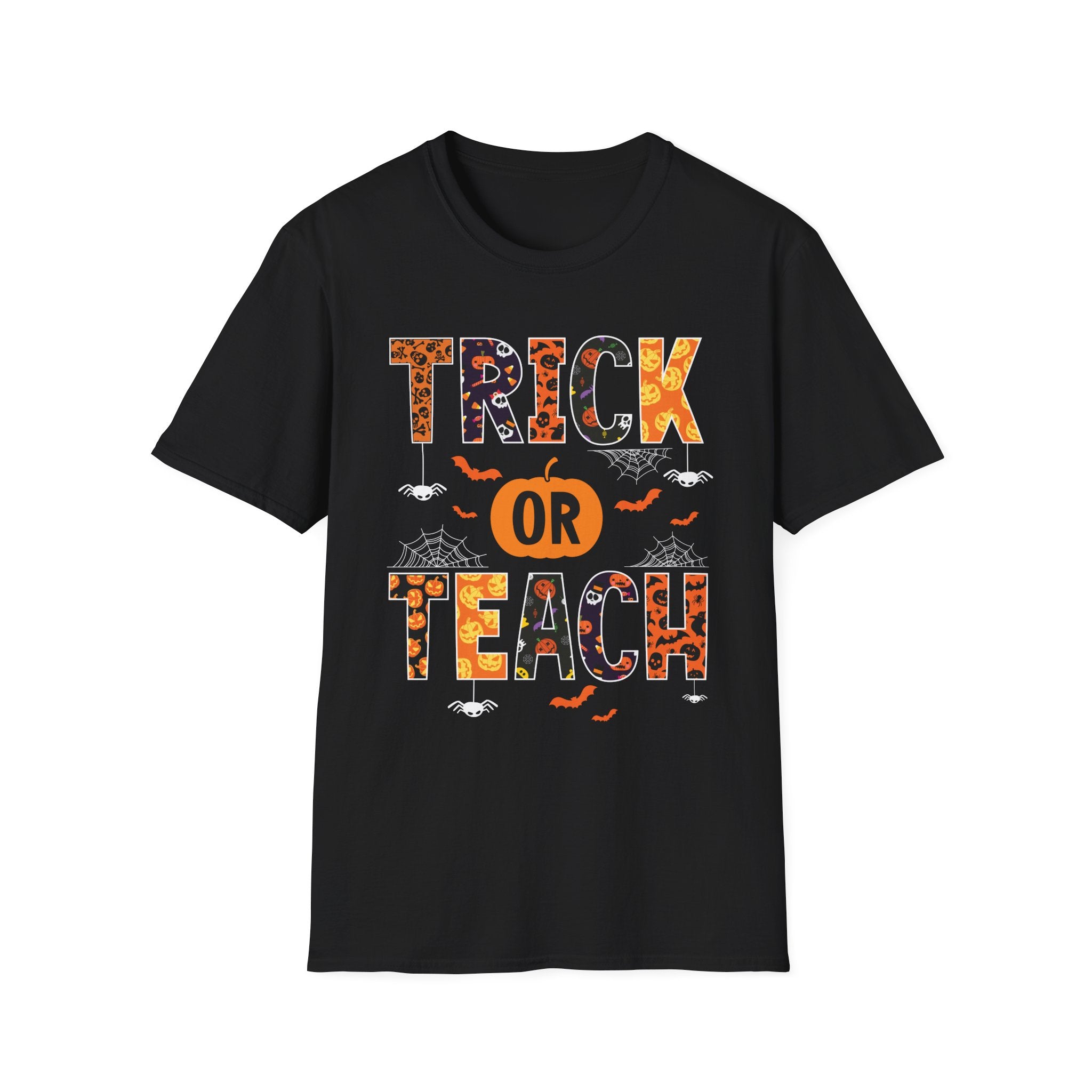 Trick Or Teach Halloween Teacher T-Shirt