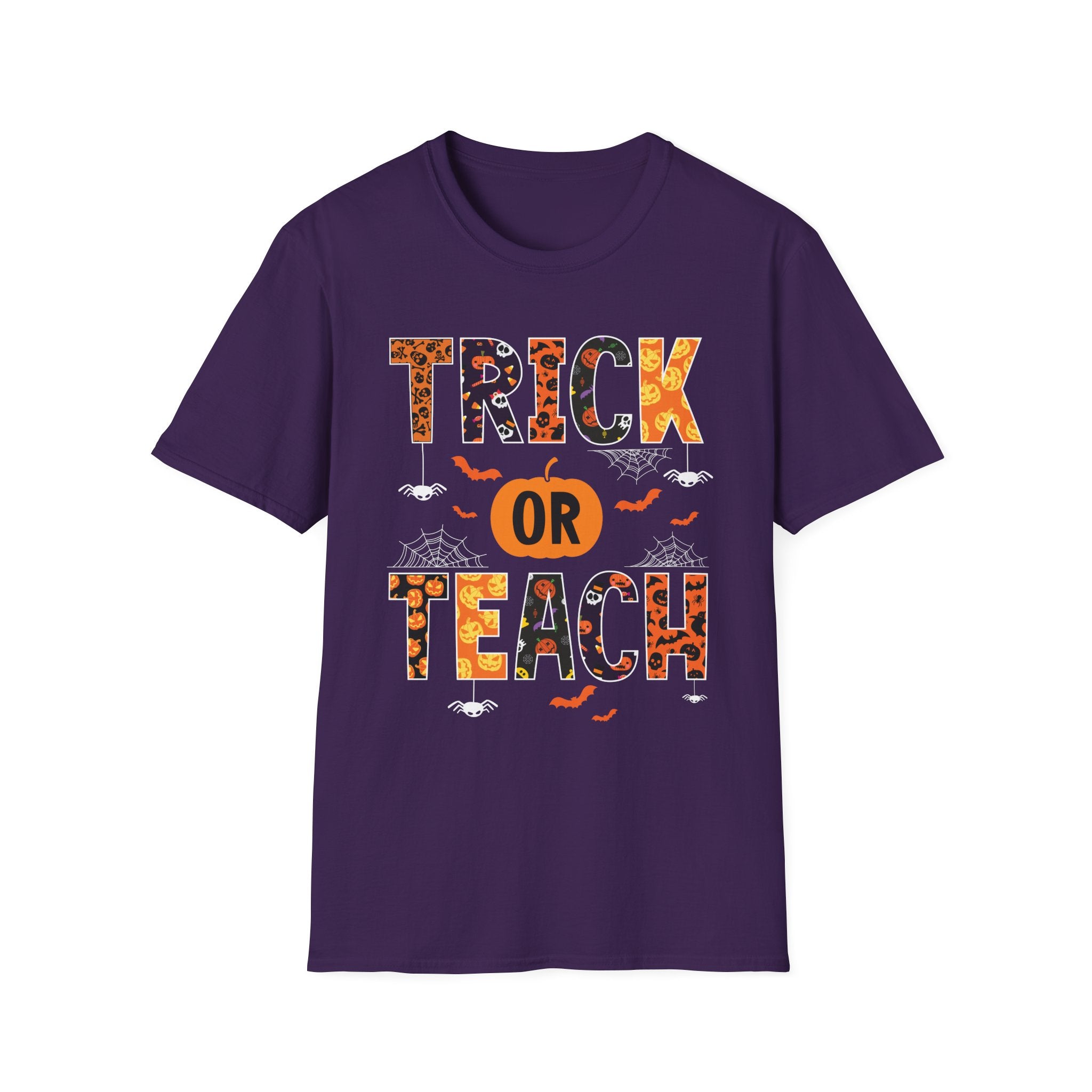 Trick Or Teach Halloween Teacher T-Shirt
