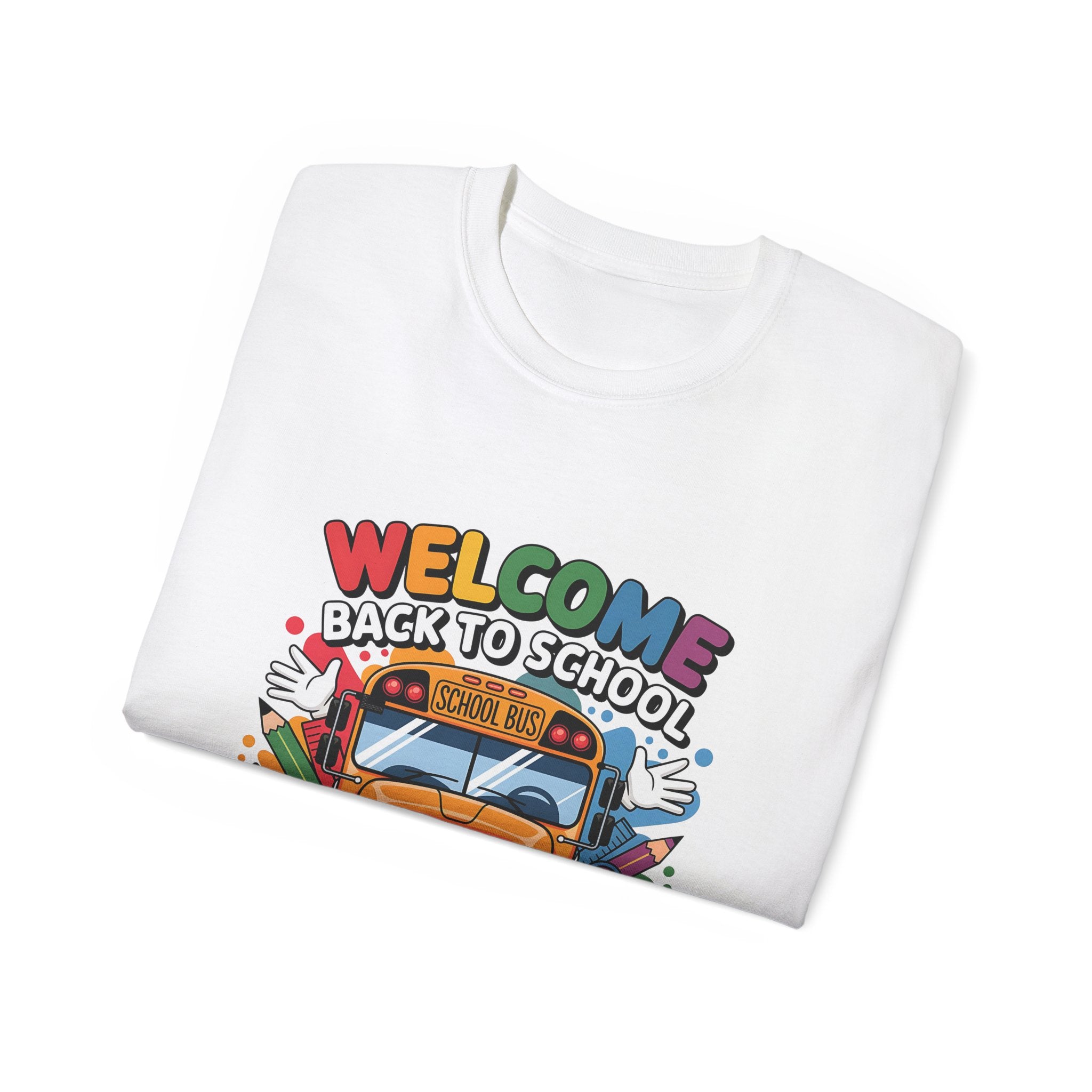 Welcome Back to School Bus Unisex Tee