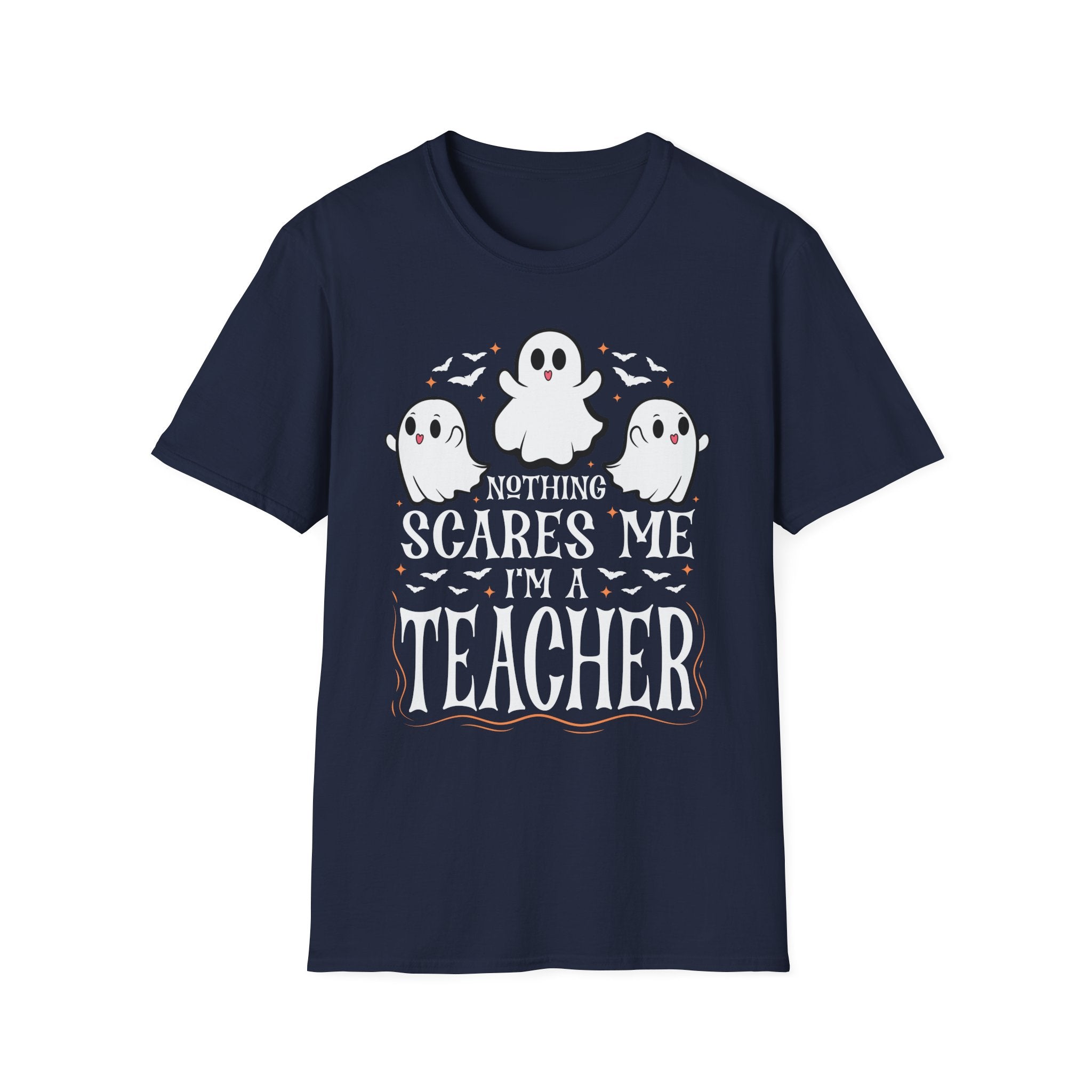 Nothing Scares Me Halloween Teacher T-Shirt