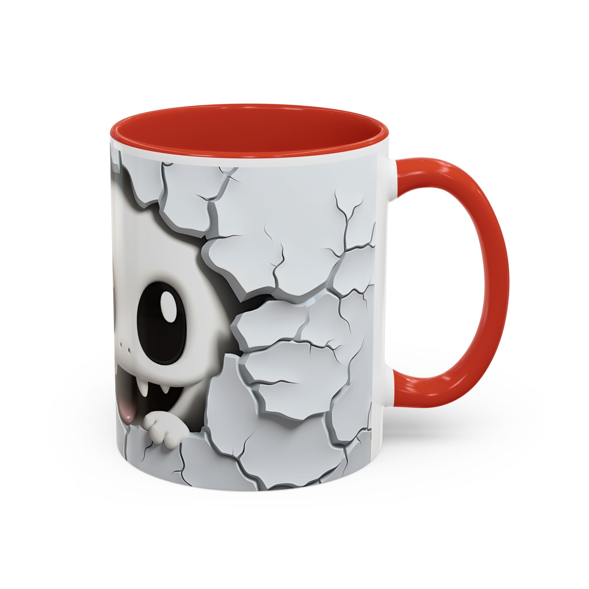 3D Cute Ghost In A Broken Egg Mug