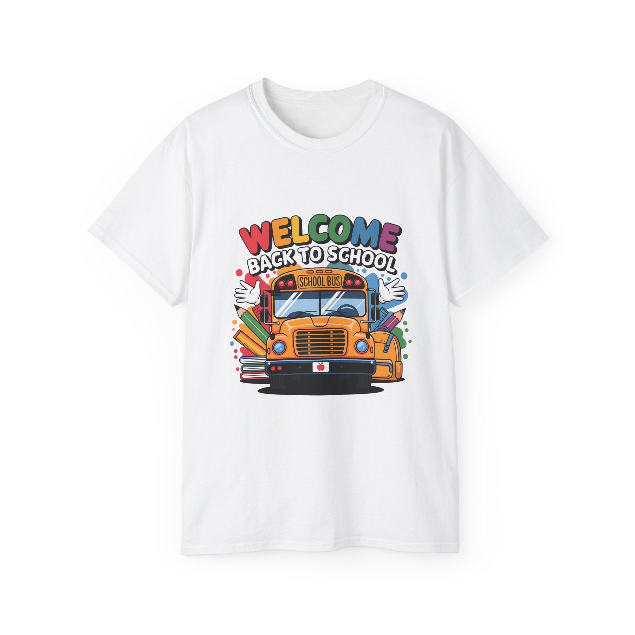 Welcome Back to School Bus Unisex Tee
