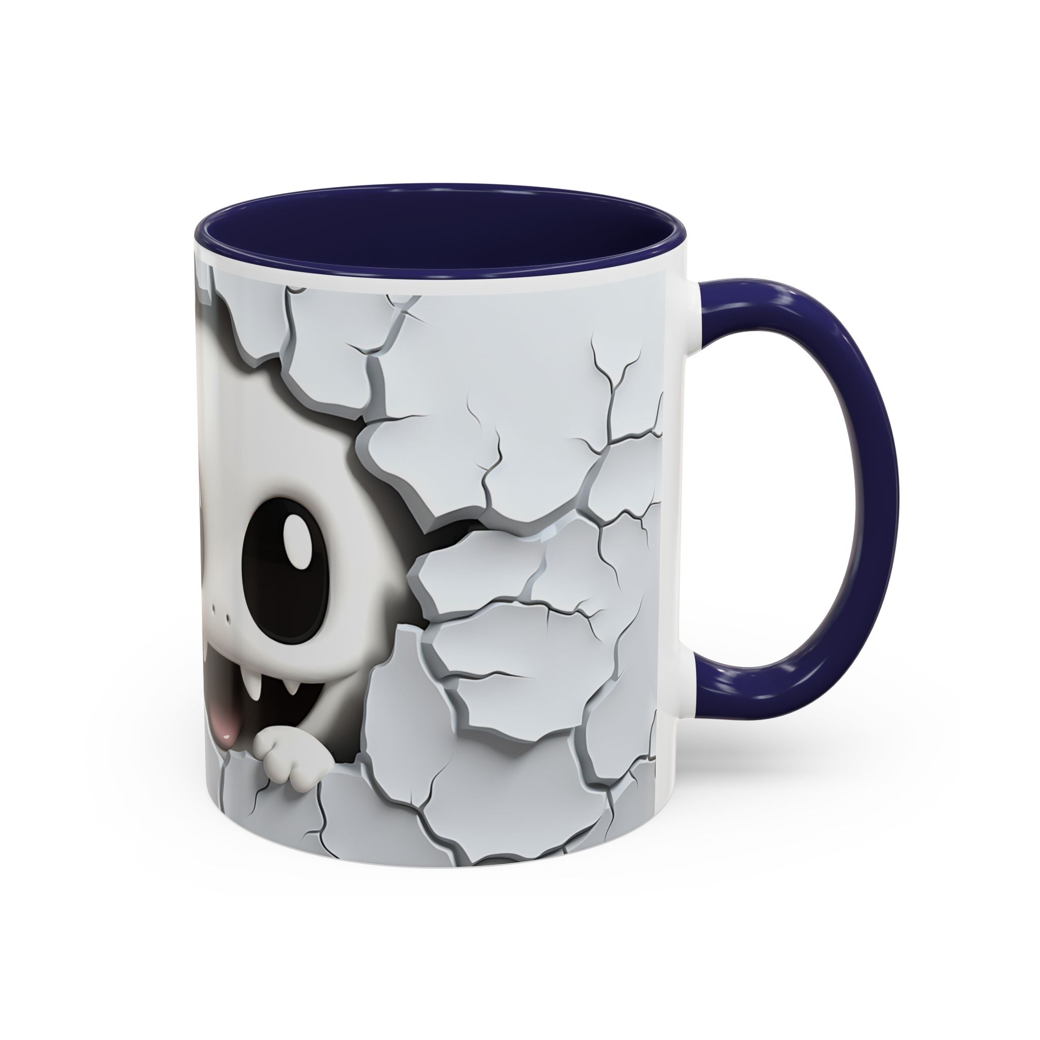 3D Cute Ghost In A Broken Egg Mug