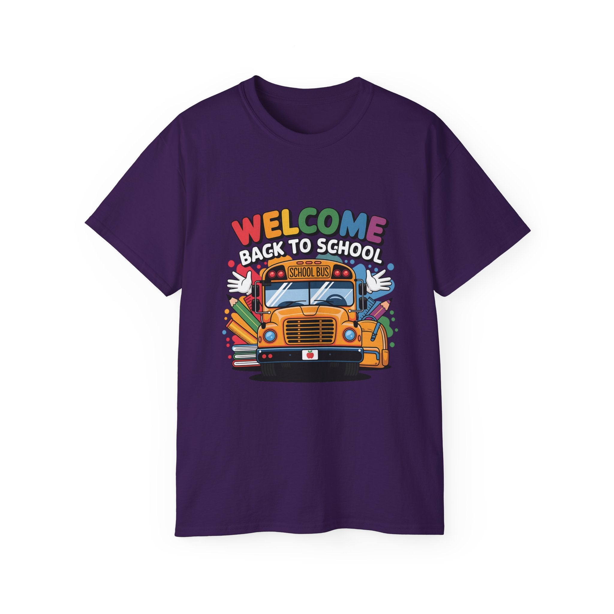 Welcome Back to School Bus Unisex Tee