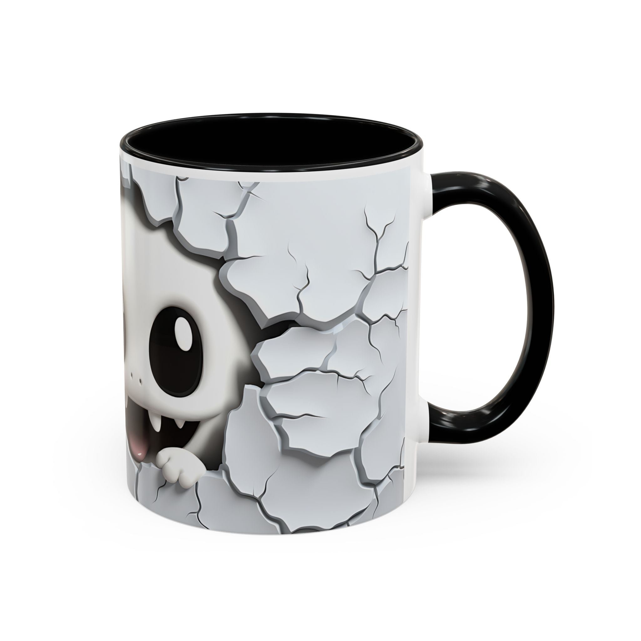 3D Cute Ghost In A Broken Egg Mug