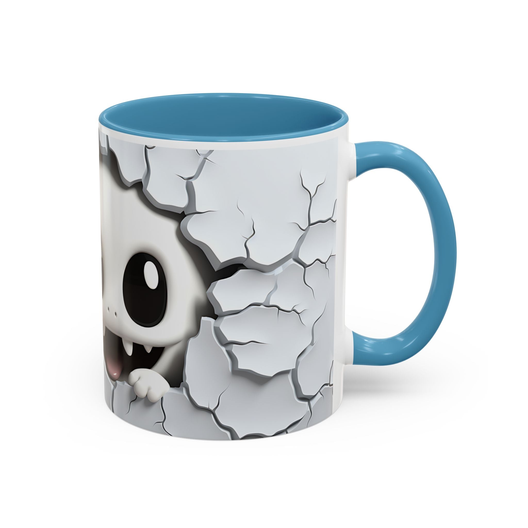 3D Cute Ghost In A Broken Egg Mug